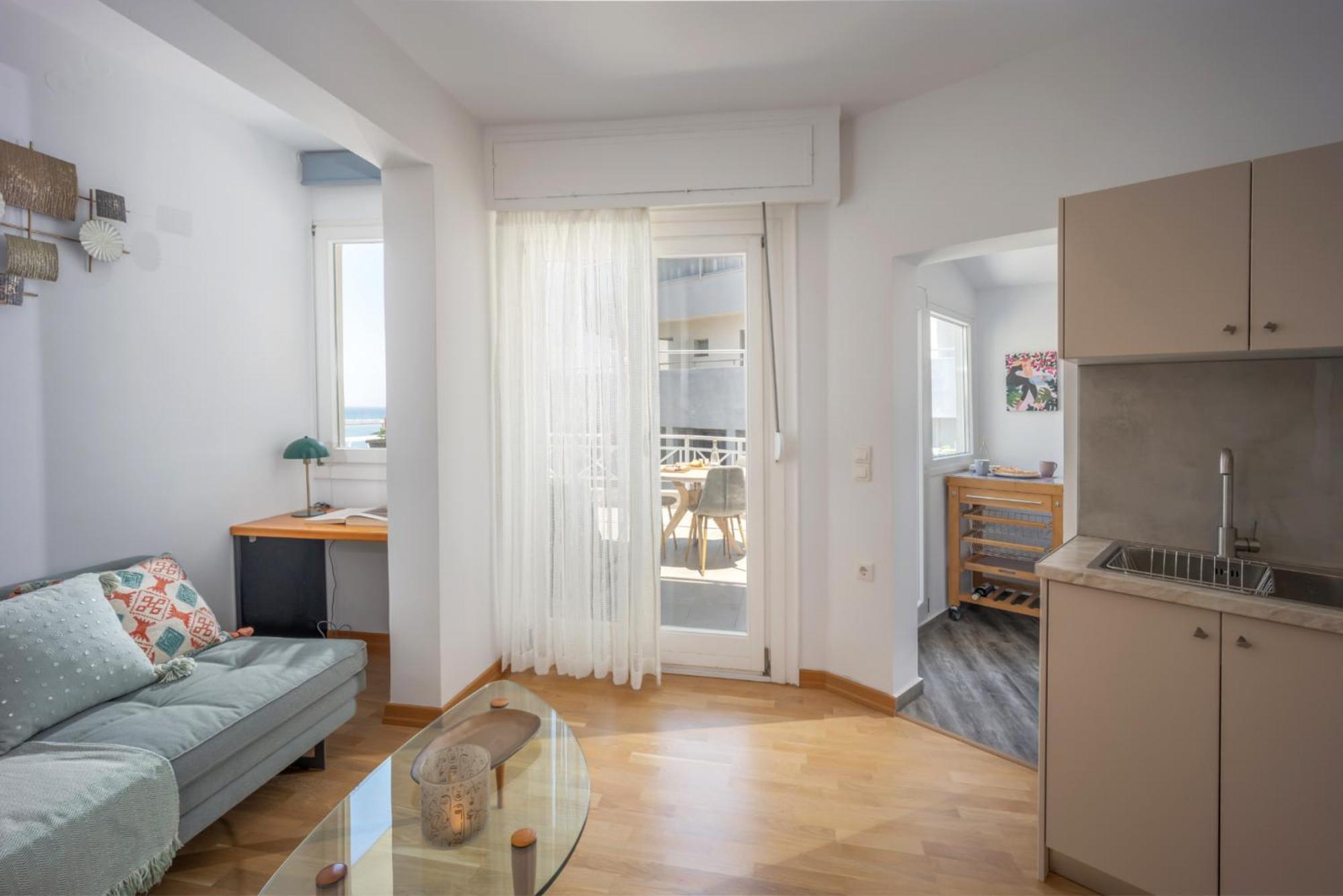 Ferienwohnung Chic, Downtown, Penthouse W Sundeck And Seaview Iraklio Exterior foto